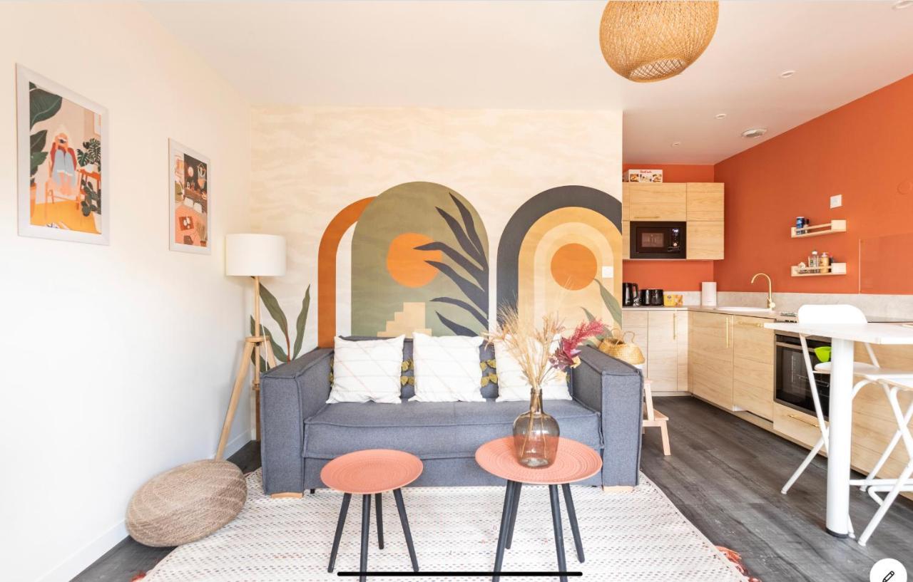 Le 102, Maison Avec Terrasse Et Parking Gare De Rouen Esterno foto