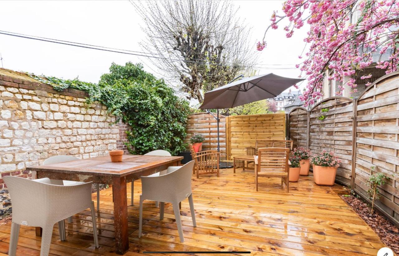 Le 102, Maison Avec Terrasse Et Parking Gare De Rouen Esterno foto